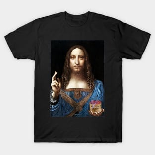 Salvator Mundi Artist Poop! T-Shirt